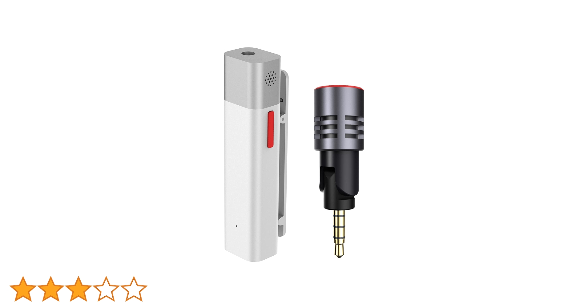 Amazon | SabineTek SmartMike+ 充電式ワイヤレスBluetoothマイク（白